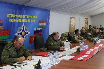 Заслушивание решения командующего КСОР ОДКБ на применение созданной группировки в совместной операции по локализации вооруженного конфликта в Центрально-Азиатском регионе.