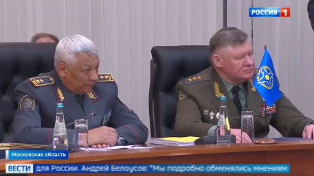 Сюжет телеканала «РОССИЯ 1» о заседании Совета министров обороны ОДКБ