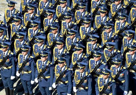 Парадные расчеты оборонных ведомств государств – членов ОДКБ приняли участие в Параде Победы на Красной площади