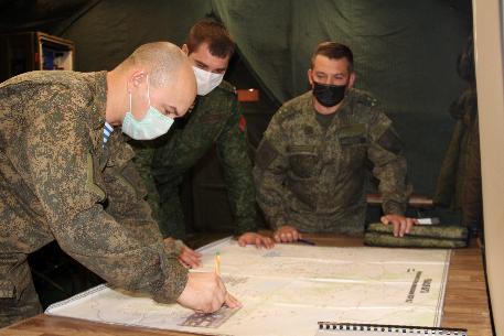 Командно-штабная тренировка с Командованием КСОР ОДКБ