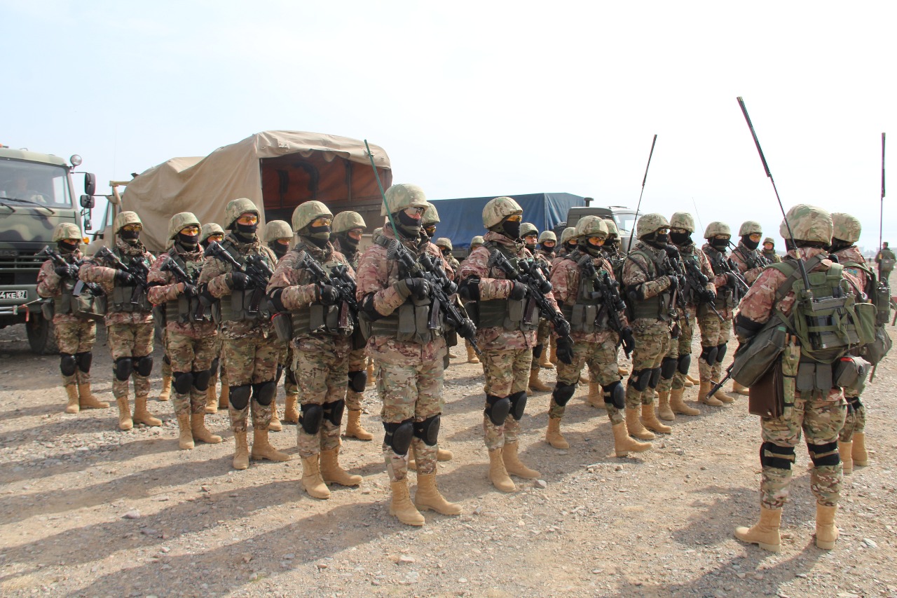 Операцию по пресечению вооруженного конфликта в «Кызылстане» отрабатывают на учениях контингенты ОДКБ