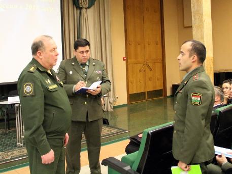 Рабочая встреча с прибывшими на обучение в Москву военнослужащими государств – членов ОДКБ