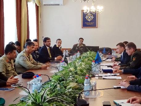 В Москве состоялась рабочая встреча представителей Секретариата и Объединенного штаба ОДКБ с делегацией Национального университета обороны Исламской Республики Пакистан
