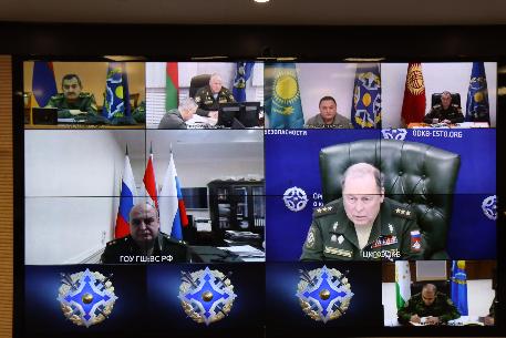 Оборонные ведомства обсудили обстановку в Казахстане и действия Коллективных миротворческих сил ОДКБ