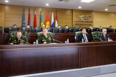 Представители заинтересованных министерств и ведомств обсудили вопросы организации основных мероприятий совместной подготовки органов управления и формирований сил и средств системы коллективной безопасности ОДКБ в 2027 году