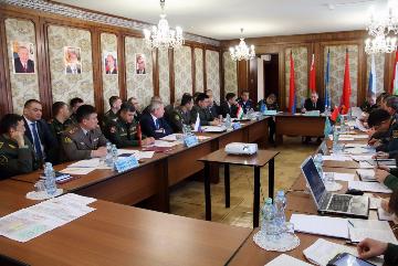 Первые штабные переговоры в Объединенном штабе ОДКБ (г.Москва)