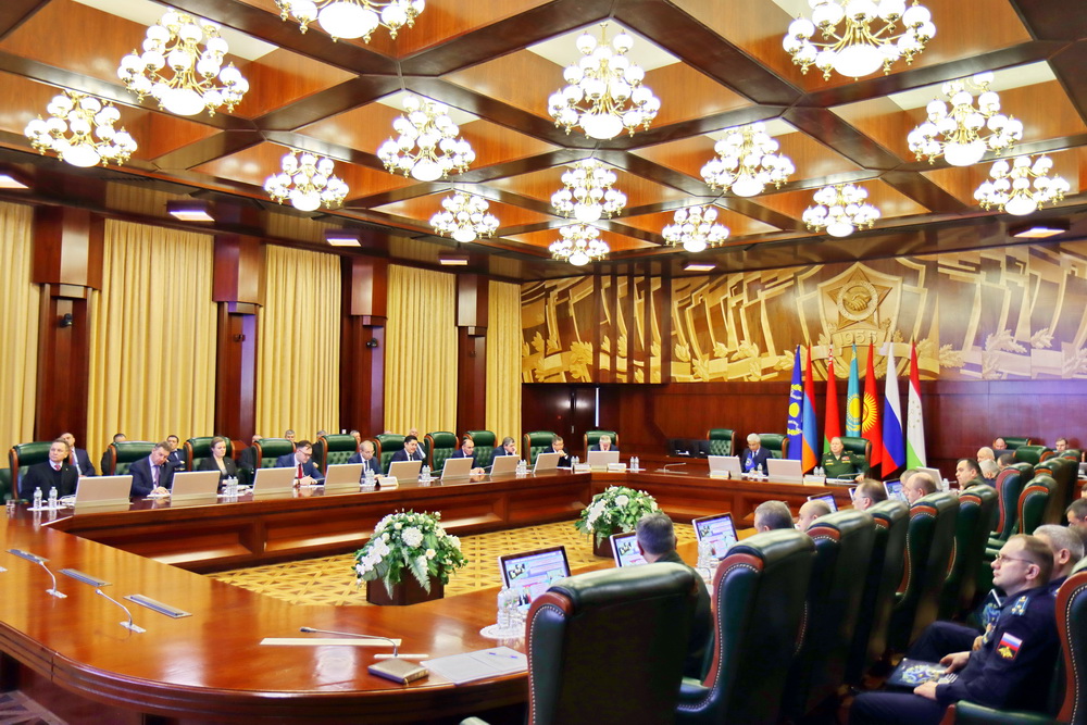 Расширенное совещание руководящего состава Секретариата и Объединенного штаба ОДКБ