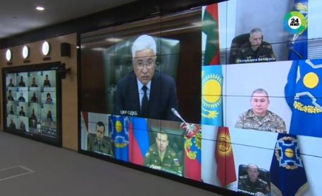 Сюжет телеканала «МИР»: Стратегическая командно-штабная тренировка проводится в ОДКБ