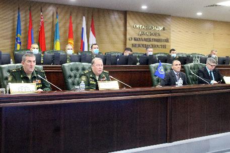 Обсуждены вопросы организации мероприятий совместной подготовки органов управления и формирований сил и средств системы коллективной безопасности ОДКБ в 2021 году