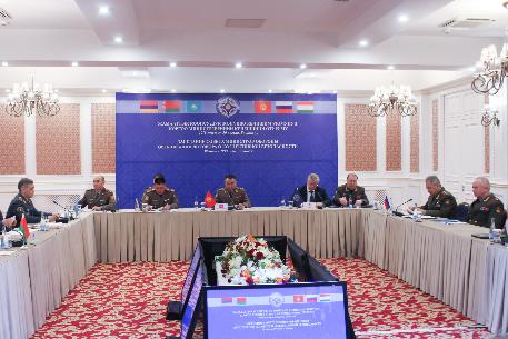 Заседание Совета министров обороны ОДКБ в Бишкеке