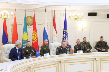 Заседание Совета министров обороны ОДКБ в Минске
