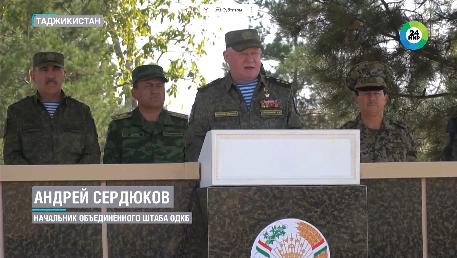 Сюжет телеканала «МИР»: «На учениях ОДКБ в Таджикистане освободили «заложников» в самолете Як-40 и уничтожили условную бандгруппу»