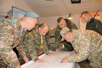 На полигоне «Эдельвейс» в Кыргызстане проходит командно-штабная тренировка с командованием КСОР ОДКБ
