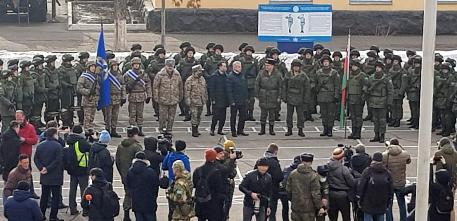 В Алматы состоялась церемония завершения миротворческой операции ОДКБ на территории Республики Казахстан