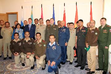 Рабочая встреча представителей Секретариата и Объединенного штаба ОДКБ с делегацией Национального университета обороны Исламской Республики Пакистан