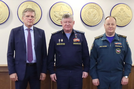В Объединенном штабе ОДКБ состоялась рабочая встреча с руководителями Ситуационно-кризисного центра МИД России и Национального центра управления в кризисных ситуациях МЧС России 
