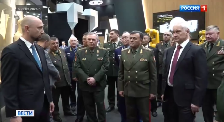 Сюжет телеканала «РОССИЯ 1» о заседании Совета министров обороны ОДКБ