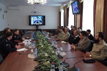 Брифинг представителей Секретариата и Объединенного штаба ОДКБ с делегацией Национального университета обороны Исламской Республики Пакистан